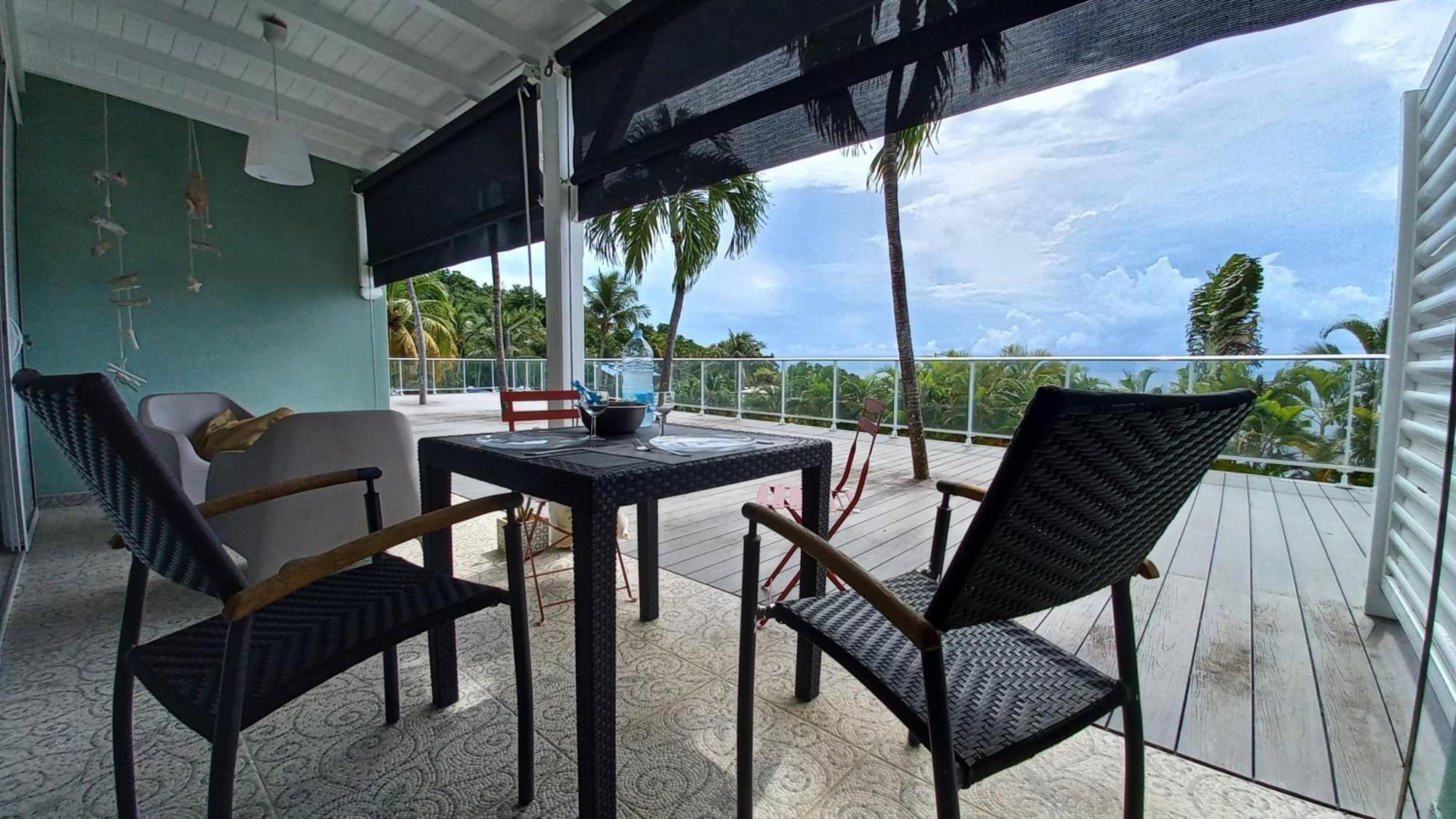 Logements Vue Mer Acces Piscine En Guadeloupe Bouillante Extérieur photo